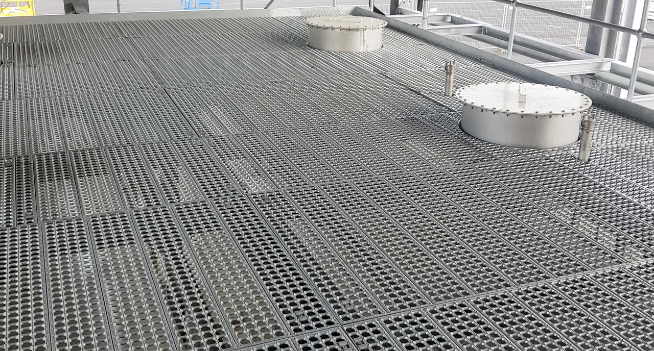 BP Jonkoping CUBE Gratings Treads Guardrail Handrail Ladder 04