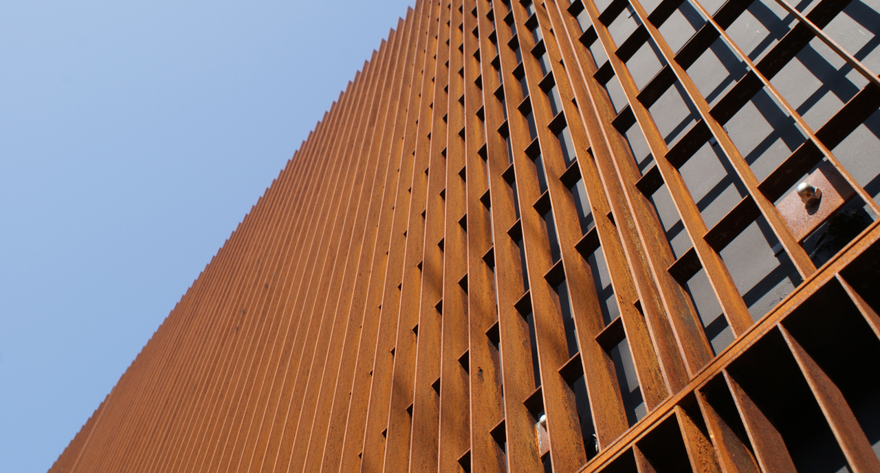 JK House Den Haag Elefant Corten Grating Facade 06
